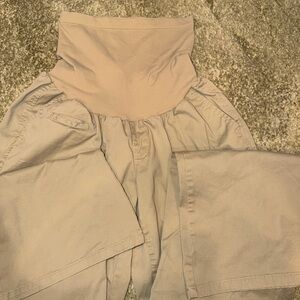 Oh Baby Size XL Khaki Pants Maternity By Motherhood